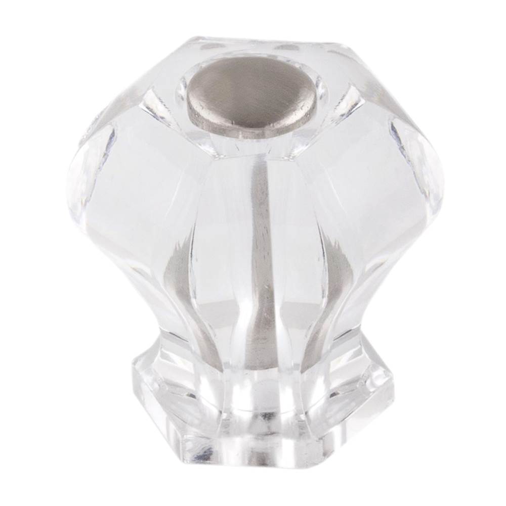 Richelieu America - Contemporary Acrylic Knob - 1008111 - Clear