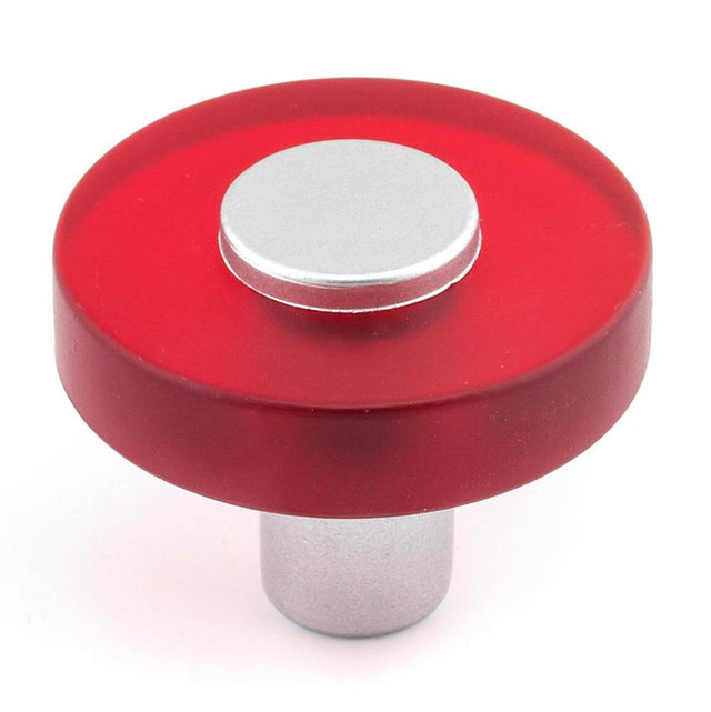 Richelieu America - Eclectic Plastic Knob -1225 - Red