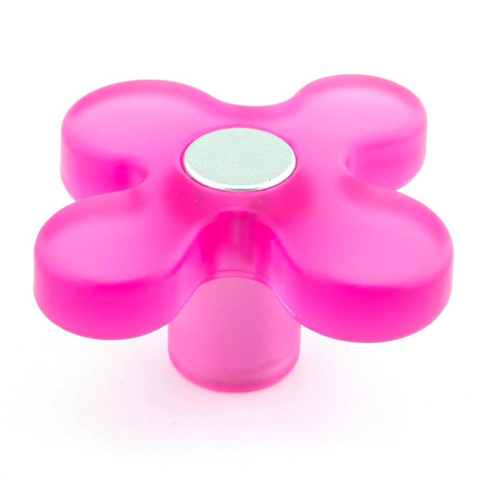 Richelieu America - Eclectic Plastic Knob -1225 - Fuchsia