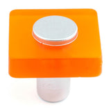 Richelieu America - Eclectic Plastic Knob -1225 - Orange