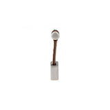 Contemporary Leather and Metal Knob - 745