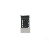 Contemporary Leather and Metal Knob - 745
