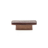 Contemporary Wood Knob - 6366