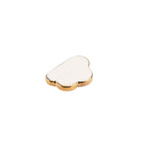 Richelieu America - Eclectic Ceramic Knob - 6664 - Cream,Metallic Gold