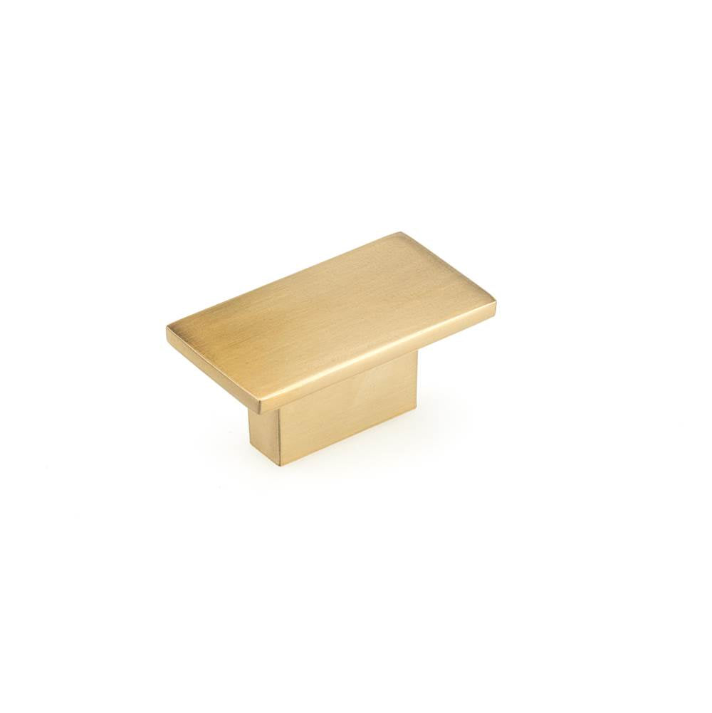 Richelieu America - Contemporary Metal Knob - 810 - Aurum Brushed Gold