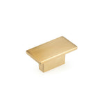 Richelieu America - Contemporary Metal Knob - 810 - Aurum Brushed Gold