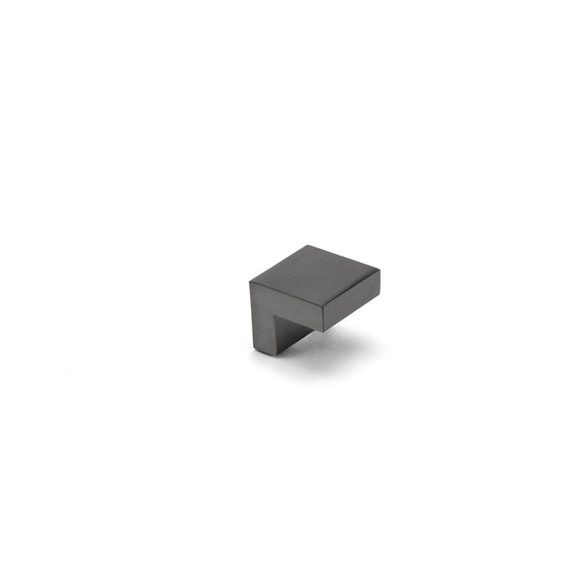 Richelieu America - Contemporary Metal Knob - 646 - Brushed Black Stainless Steel