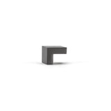 Contemporary Metal Knob - 646