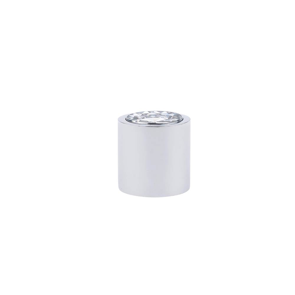 Contemporary Swarovski Crystal and Metal Knob - 217