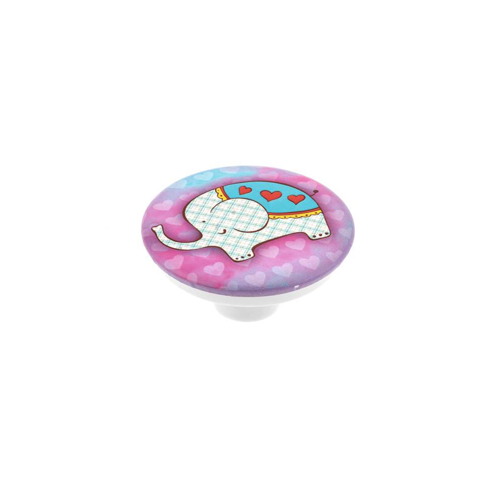 Richelieu America - Contemporary Plastic Knob - 7625 - Elephant