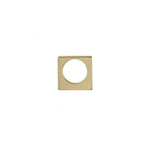 Contemporary Metal Knob - 8659