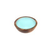 Richelieu America - Contemporary Wood Knob - 4407 - Walnut,Turquoise