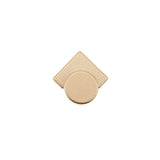 Contemporary Metal Knob - 3542