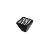 Richelieu America - Contemporary Metal and Crystal Knob - 1234 - Matte Black,Crystal