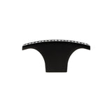Contemporary Metal and Crystal Knob - 1234