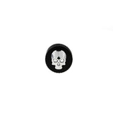 Contemporary Metal and Crystal Knob - 5485