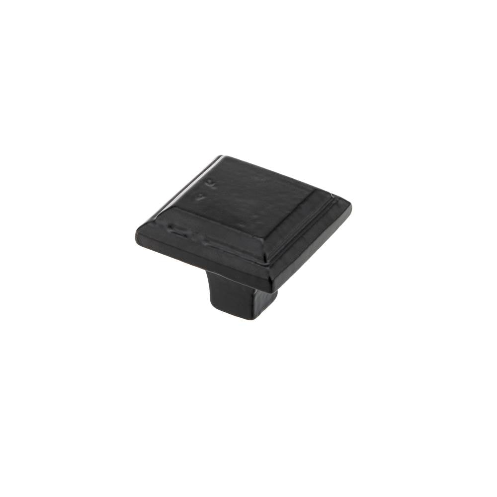 Richelieu America - Traditional Forged Iron Knob - 6965 - Matte Black Iron