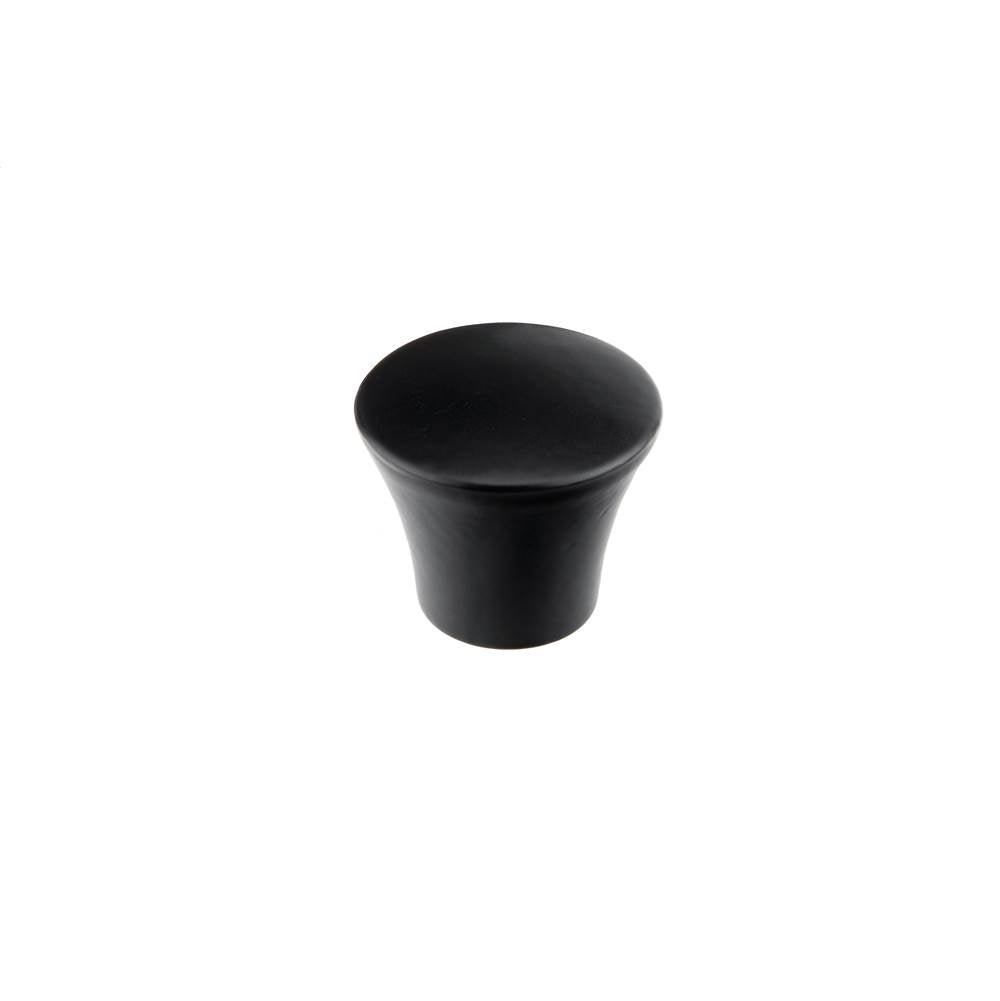 Richelieu America - Traditional Forged Iron Knob - 6755 - Matte Black Iron