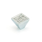 Richelieu America - Contemporary Metal and Crystal Knob - 1234 - Crystal,Chrome