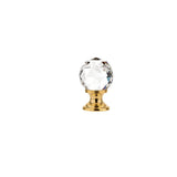 Contemporary Swarovski Crystal and Gold/Brass Knob - 993