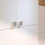 Contemporary Metal and Concrete Knob - 5858