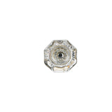 Eclectic Crystal and Metal Knob - 1007