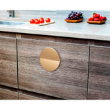 Contemporary Metal Knob - 2589