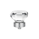 Eclectic Crystal and Metal Knob - 1007