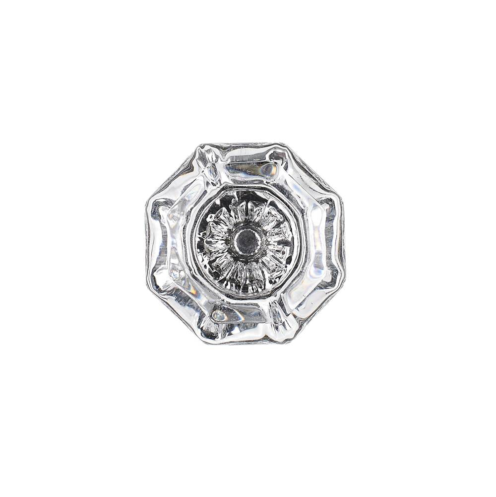 Eclectic Crystal and Metal Knob - 1007