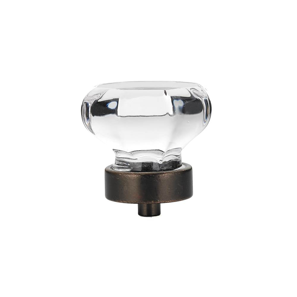 Eclectic Crystal and Metal Knob - 1007