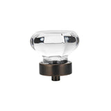 Eclectic Crystal and Metal Knob - 1007