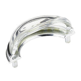Richelieu America - Eclectic Crystal Cup Pull - 1008 - Clear,Chrome