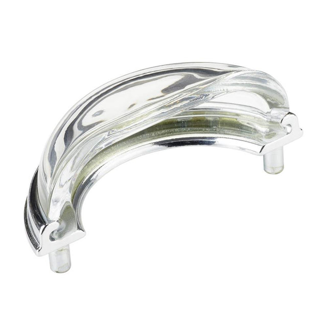 Richelieu America - Eclectic Crystal Cup Pull - 1008 - Clear,Chrome