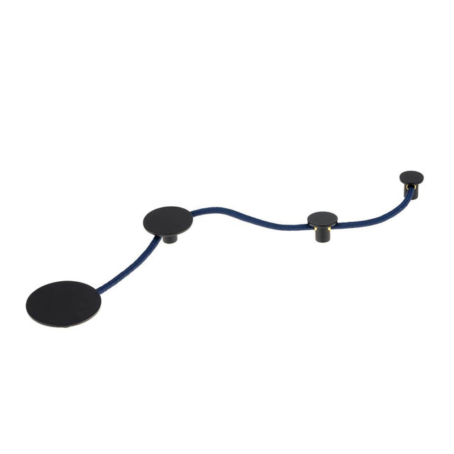 Richelieu America - Contemporary Nylon/Metal Pull - 2141 - Matte Black