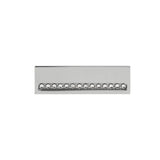 Contemporary Aluminum and Swarovski Crystal Pull - 2790