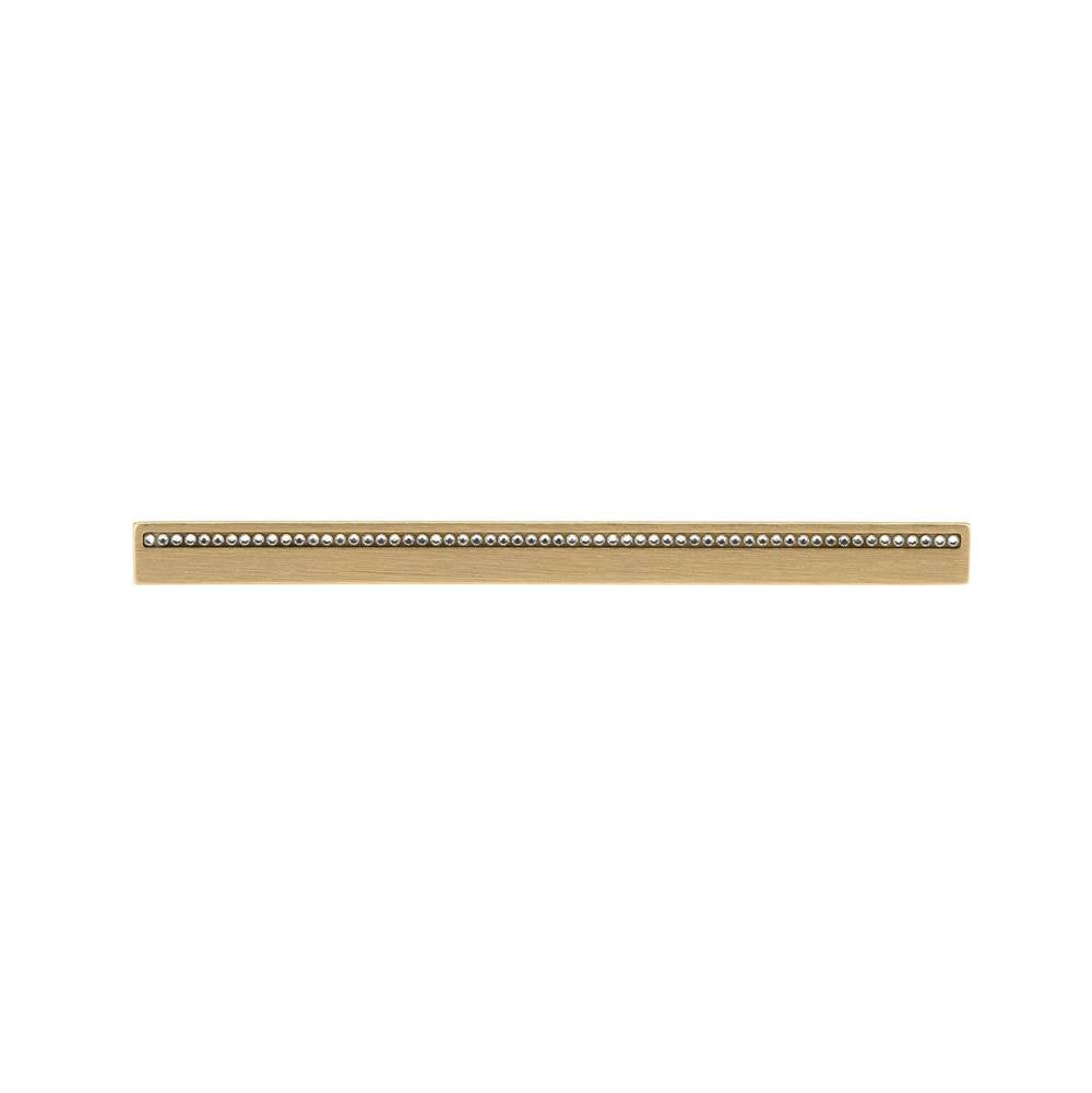 Contemporary Aluminum and Swarovski Crystal Pull - 2790