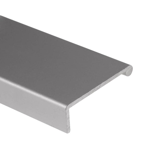 Richelieu America - Contemporary Pull Handle for 5/8''-3/4'' Panel - 31 and 41 - Satin Aluminum
