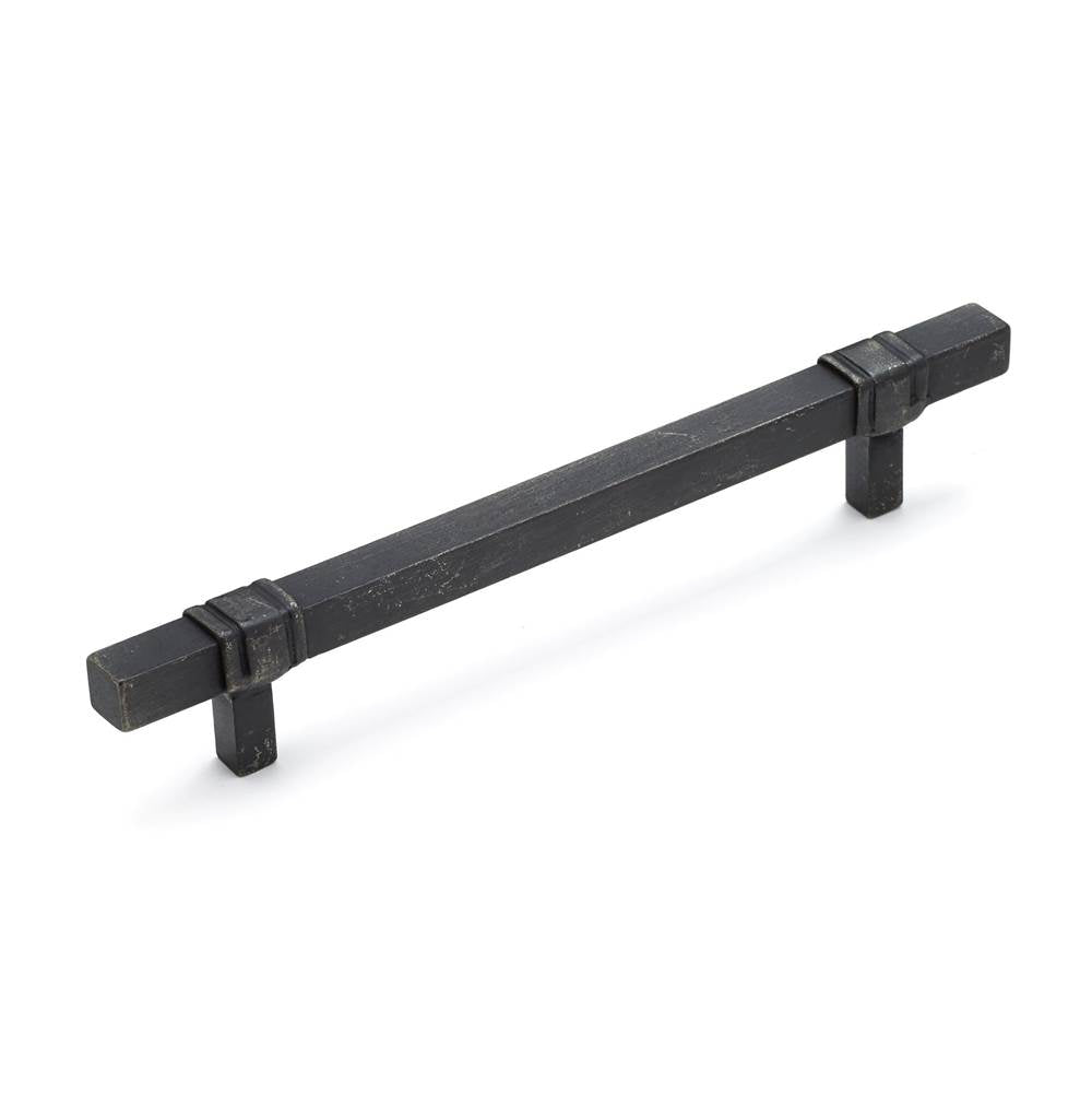 Richelieu America - Contemporary Forged Iron Pull - 336 - Matte Black Iron