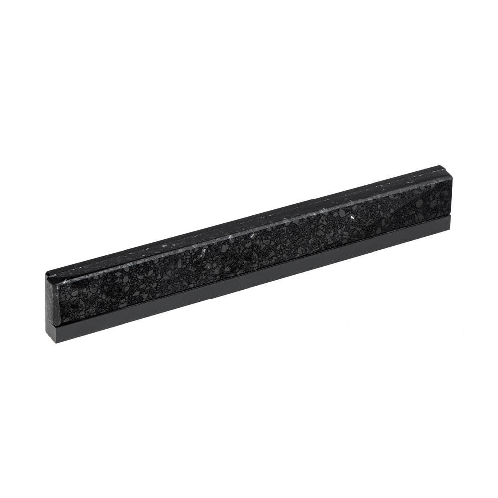 Richelieu America - Contemporary Terrazzo and Metal Pull - 4315 - Black
