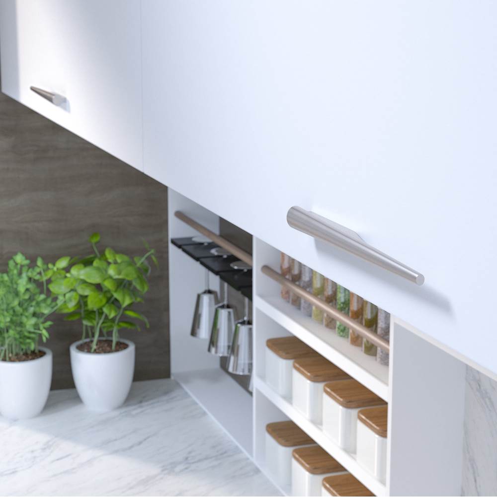 Contemporary Metal Pull - 5180
