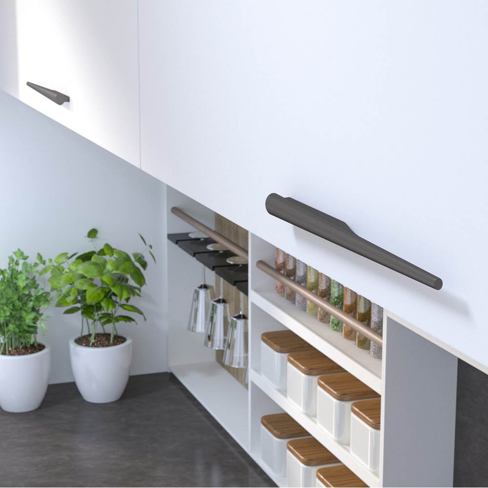 Contemporary Metal Pull - 5180