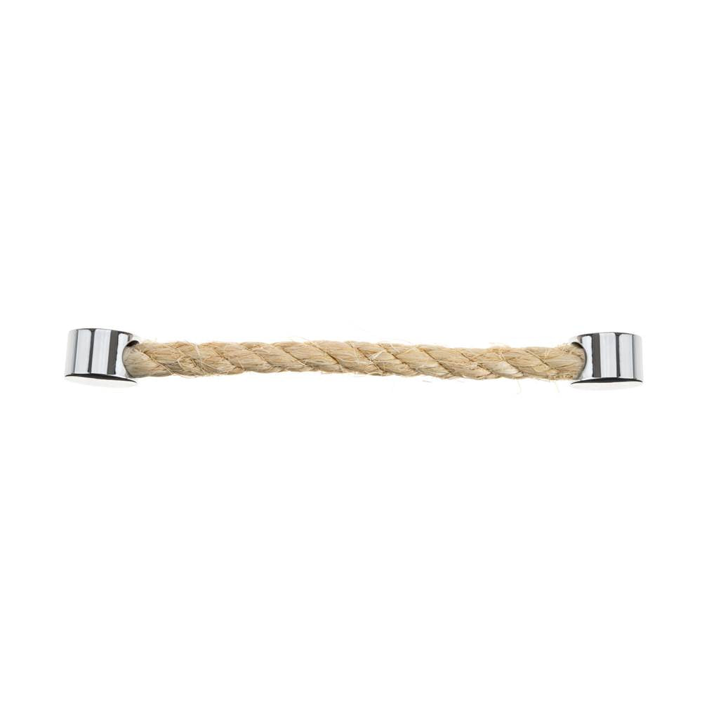 Contemporary Jute and Metal Pull - 5470