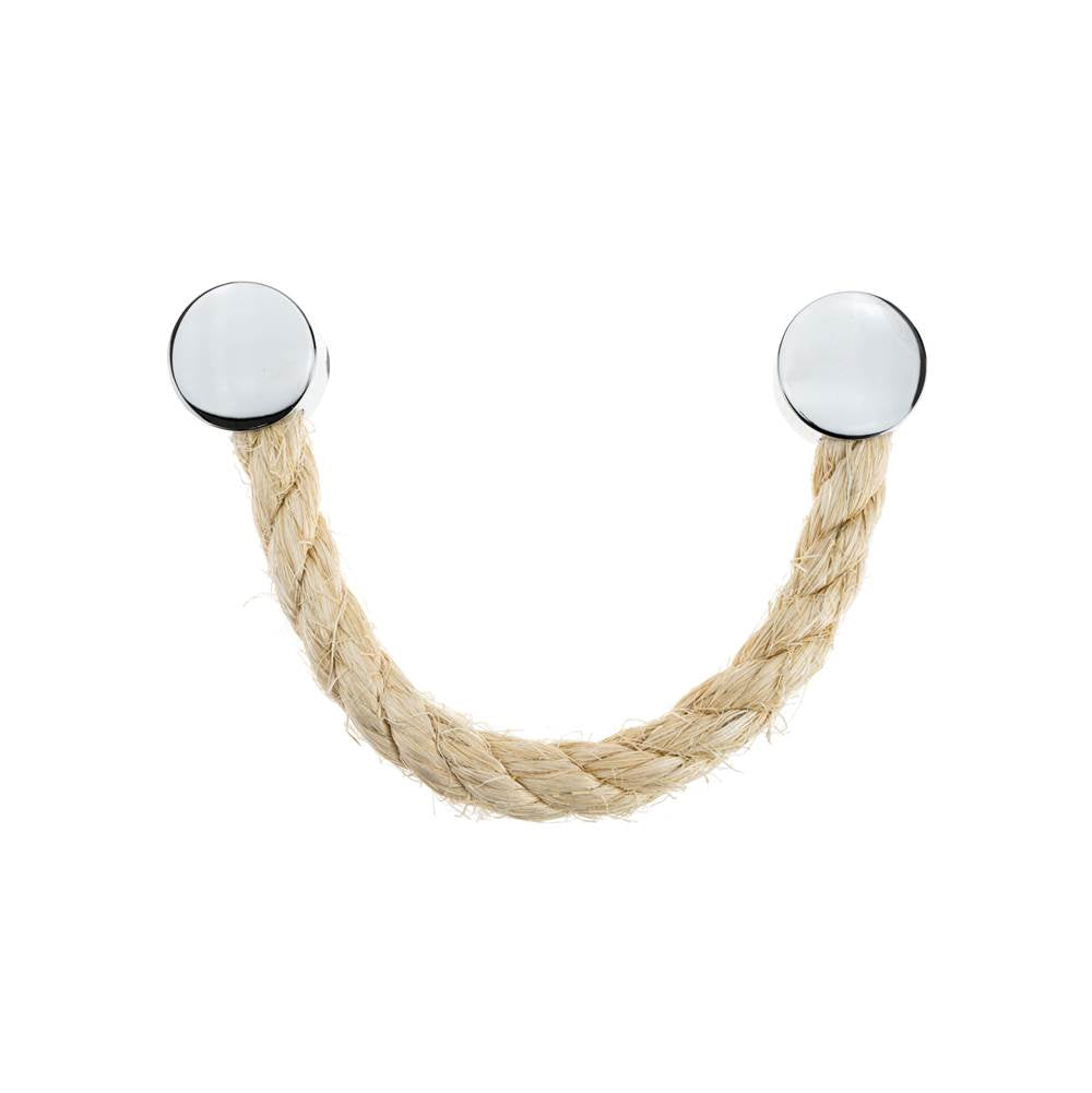 Contemporary Jute and Metal Pull - 5470
