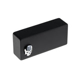 Richelieu America - Contemporary Metal and Crystal Pull - 5495 - Black Nickel,Crystal
