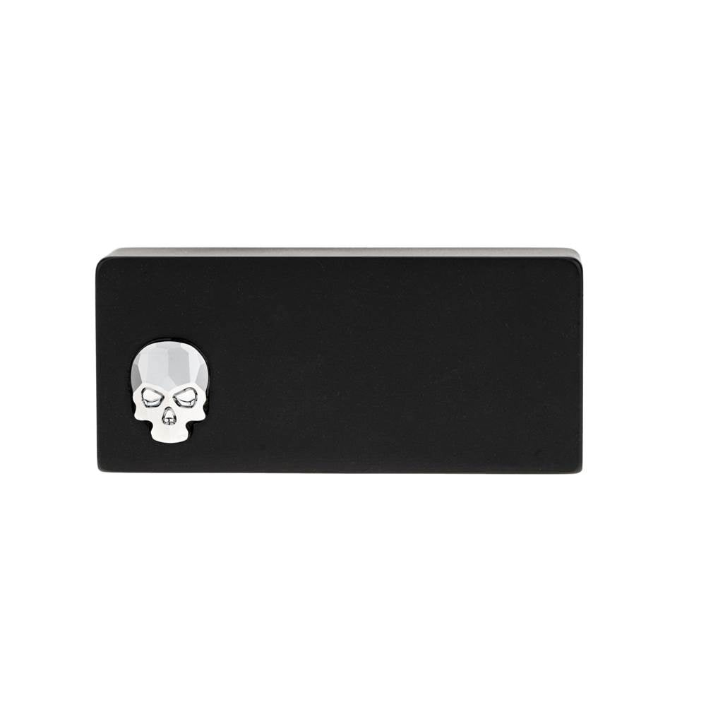Contemporary Metal and Crystal Pull - 5495