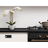 Contemporary Metal and Crystal Pull - 5495