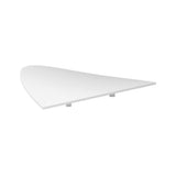 Richelieu America - Contemporary Metal Pull - 5556 - White