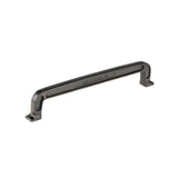 Richelieu America - Traditional Forged Iron Pull - 6587 - Bubble Glass,Florentine Bronze