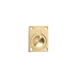 Traditional Recessed Brass Pull - 6902