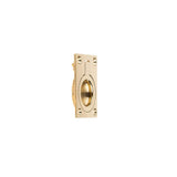 Traditional Recessed Brass Pull - 6902